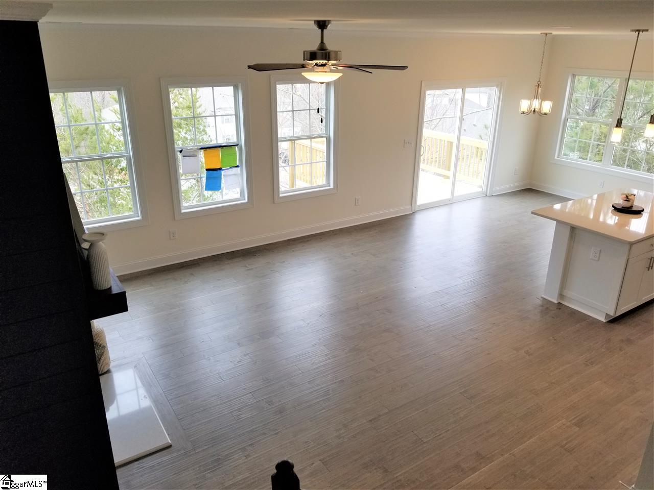 111 Foxfield Way Greer, SC 29651 - Photo 27 of 27 View of the open floorplan from the stairs.
