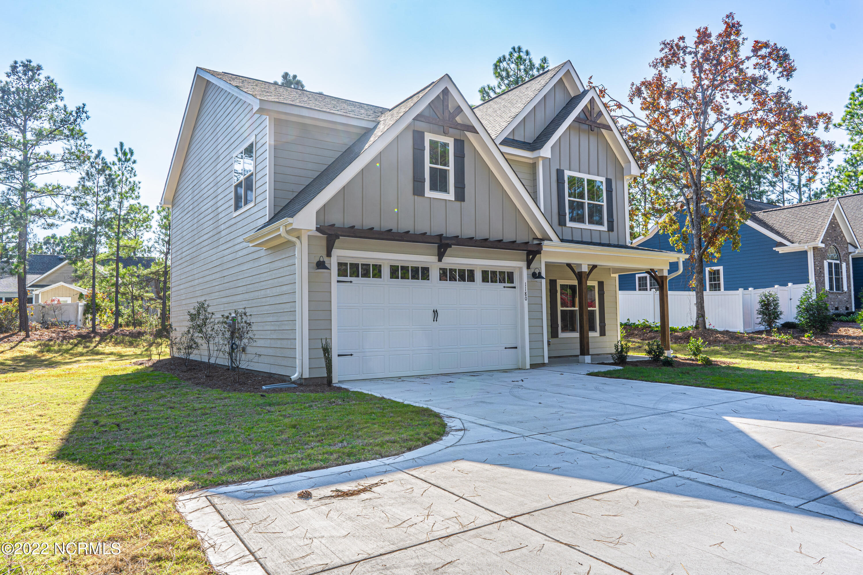 1180 Morganton Road Pinehurst, NC 28374 - Photo 2 of 24 Concrete Turn Around - Picture prior to added fence