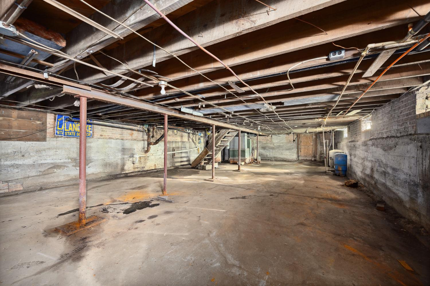 9907 Belshaw Road, Unit 3 Lowell, IN 46356 - Photo 52 of 62 a view of empty room with wooden ceiling