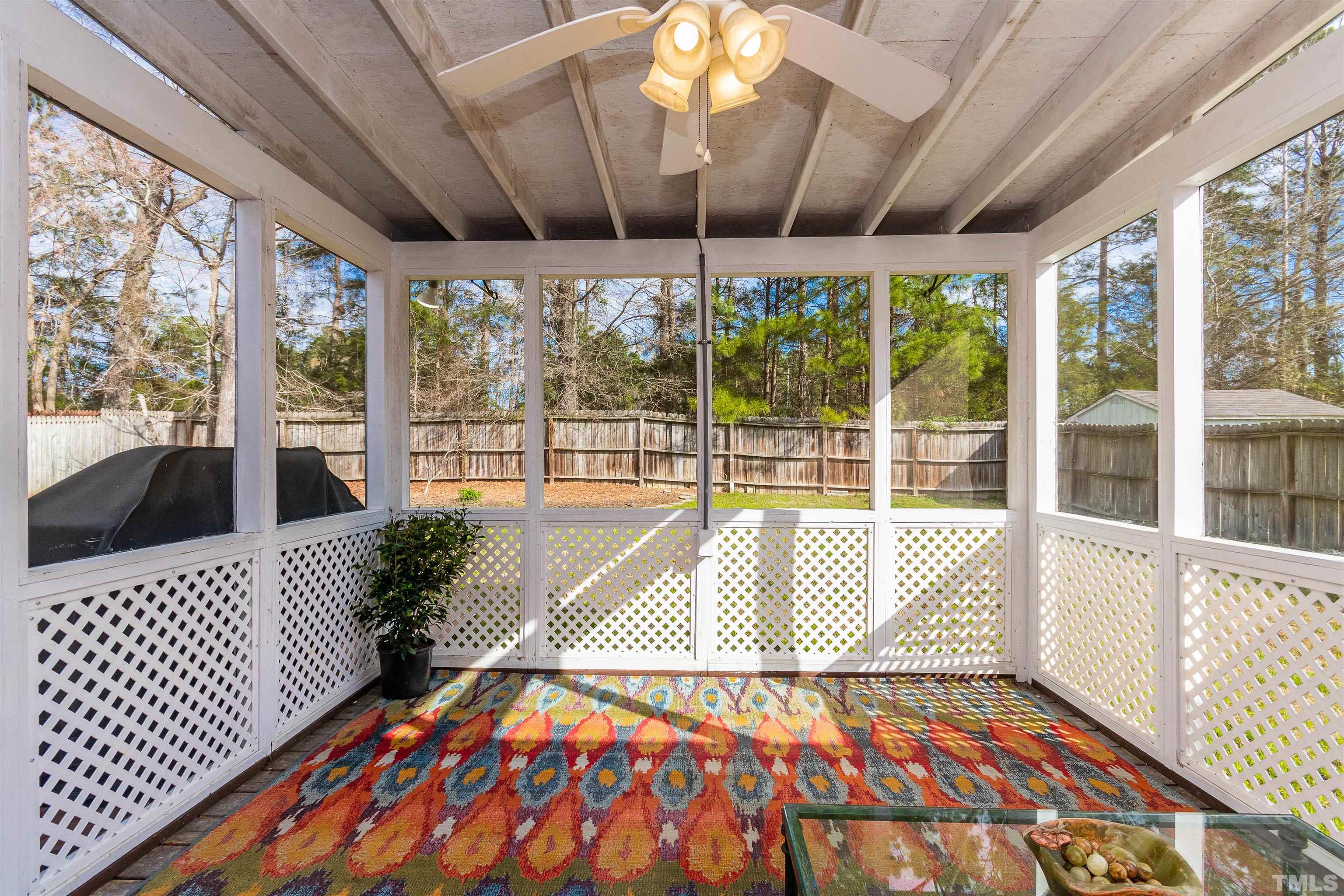 5405 Neuse Forest Road Raleigh, NC 27616 - Photo 6 of 31 a view of an empty room with a balcony
