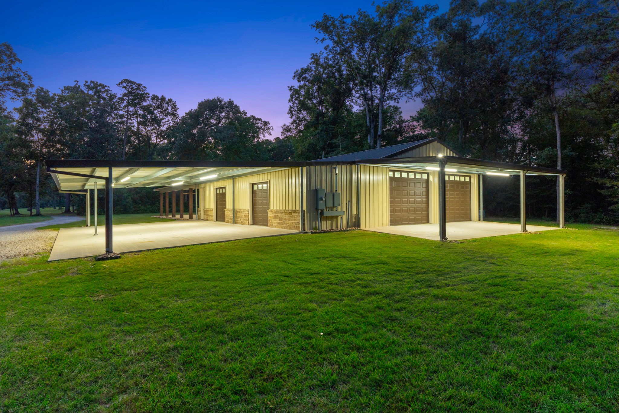 6970 Longmire Road Conroe, TX 77304 - Photo 45 of 48 a view of a house with backyard and a tree