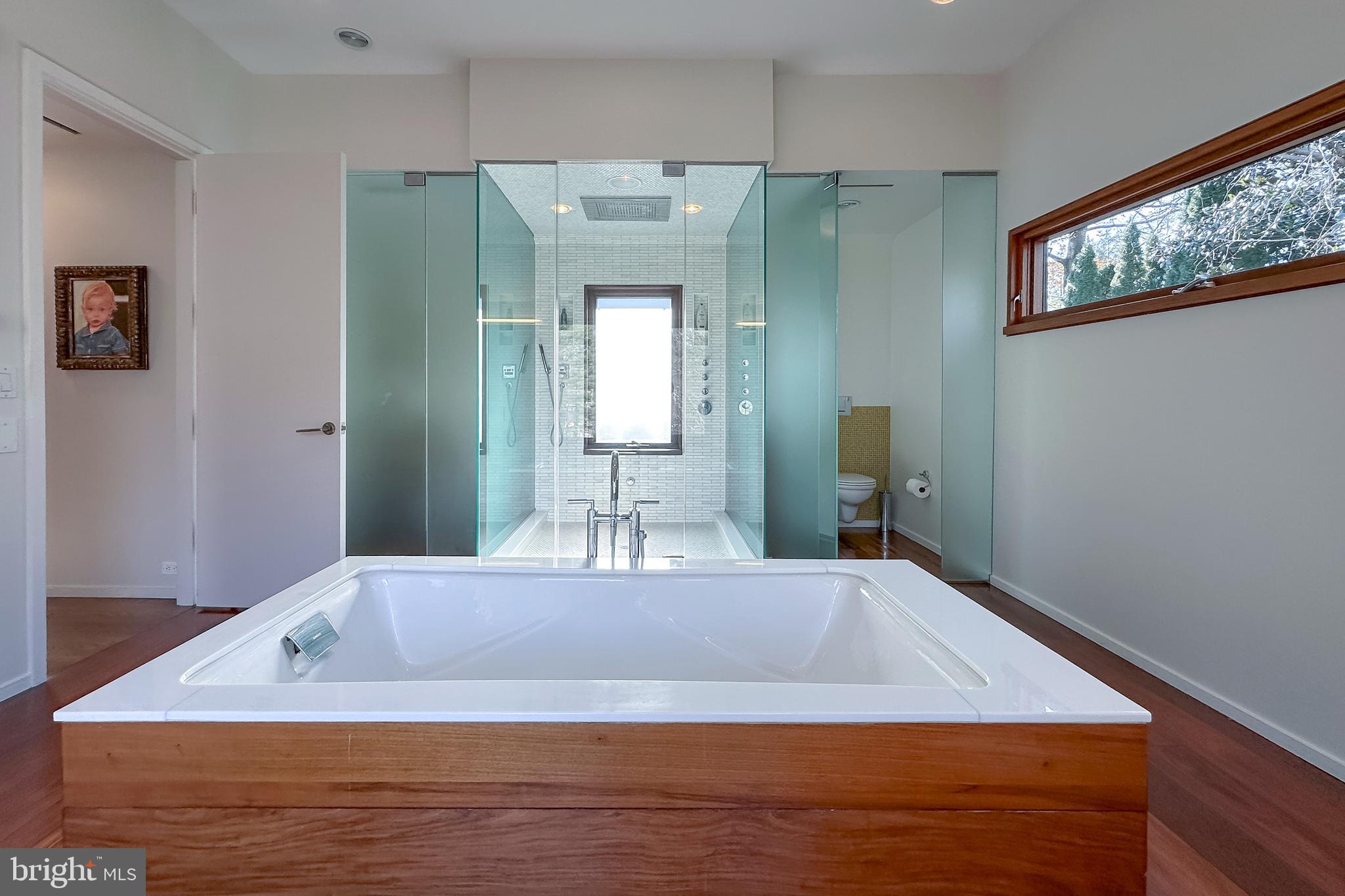 113 Westcott Road Princeton, NJ 08540 - Photo 20 of 36 a view of bathroom with bathtub and shower