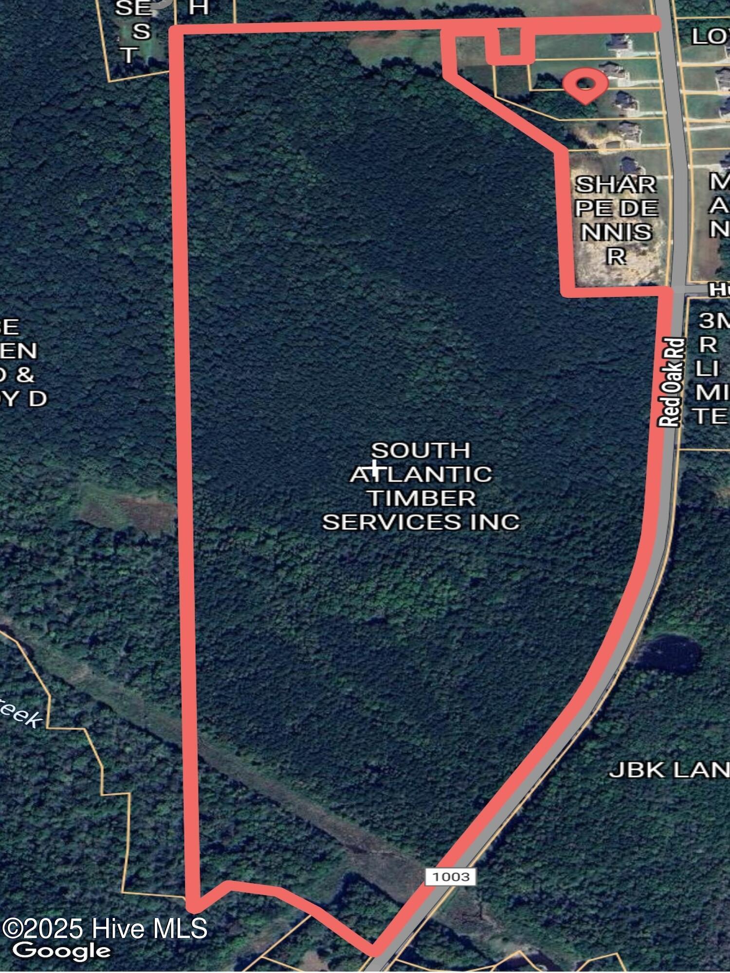 0 Red Oak Road Nashville, NC 27856 - Photo 25 of 25 Red Oak Rd Boundary