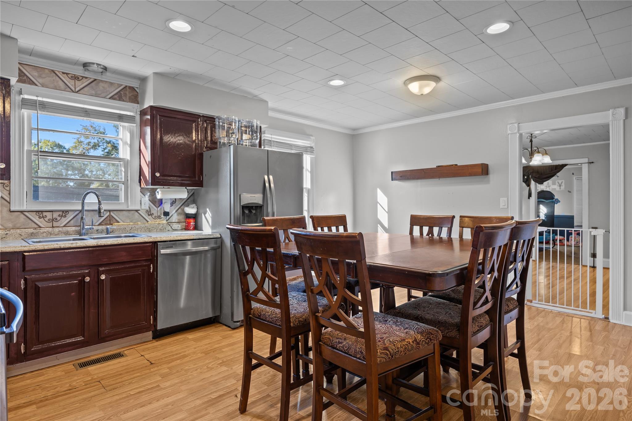 145 Duke Street Cooleemee, NC 27014 - Photo 15 of 27 a view of a dining room with furniture