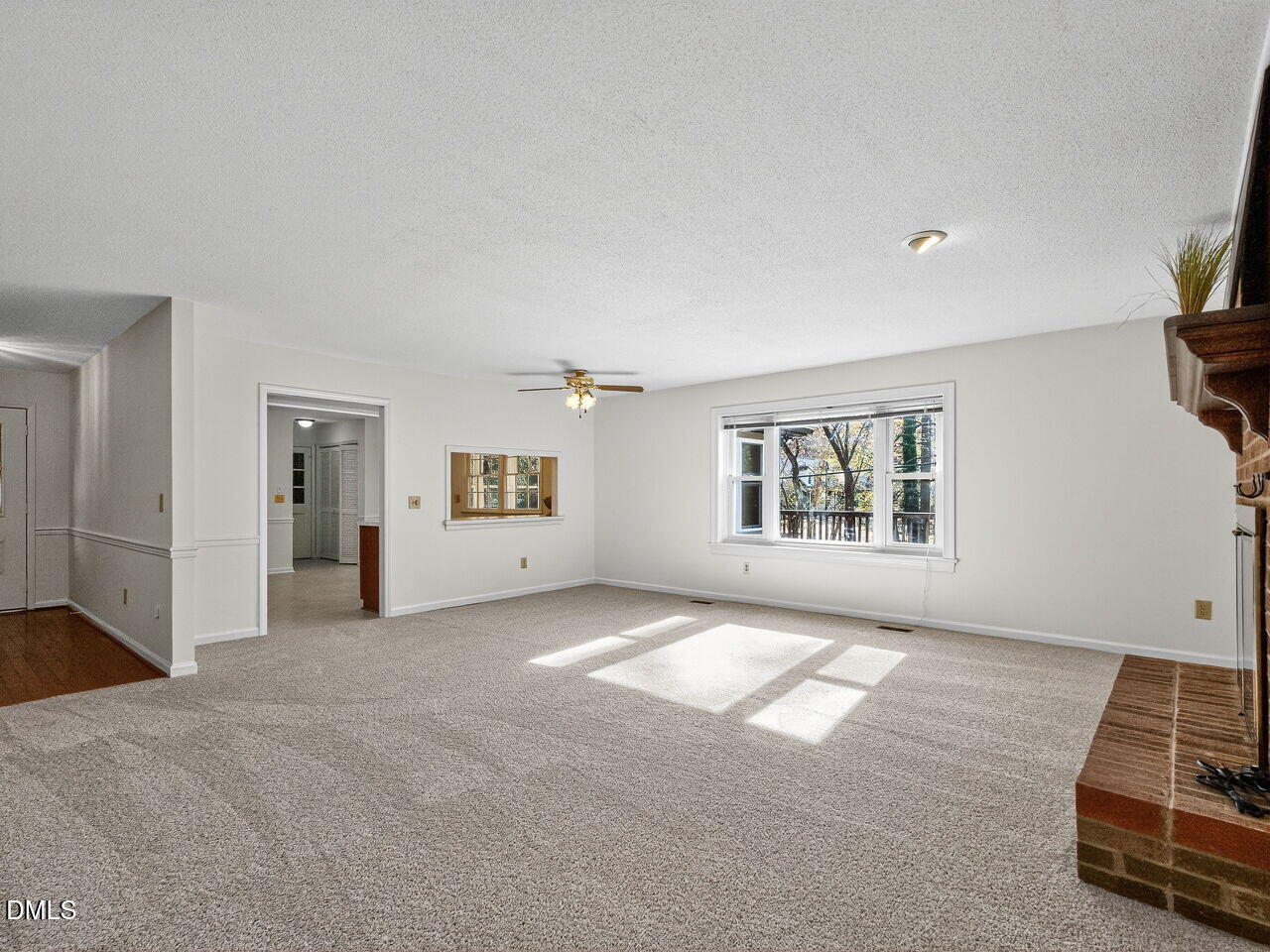 1019 Prologue Road Durham, NC 27712 - Photo 4 of 31 a view of livingroom with hardwood