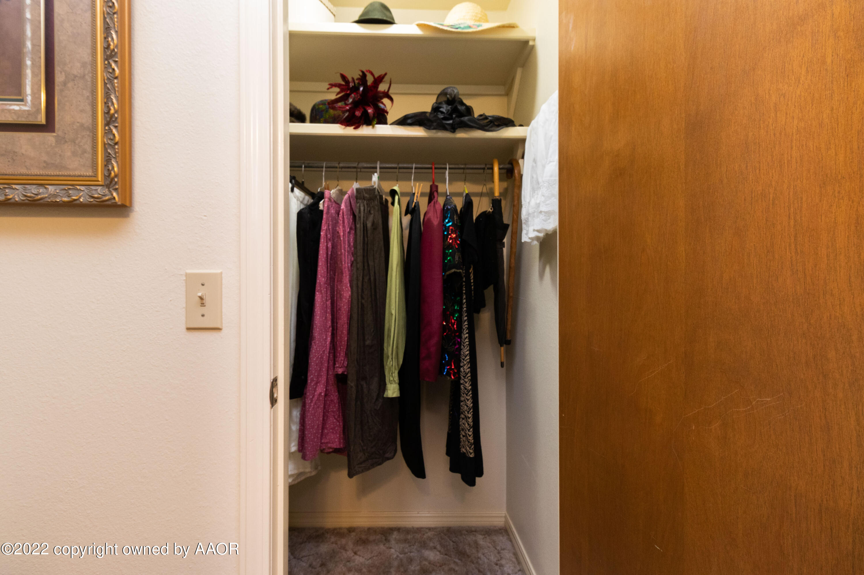 7707 Farrell Drive Amarillo, TX 79121 - Photo 27 of 35 master closet 1 of 3