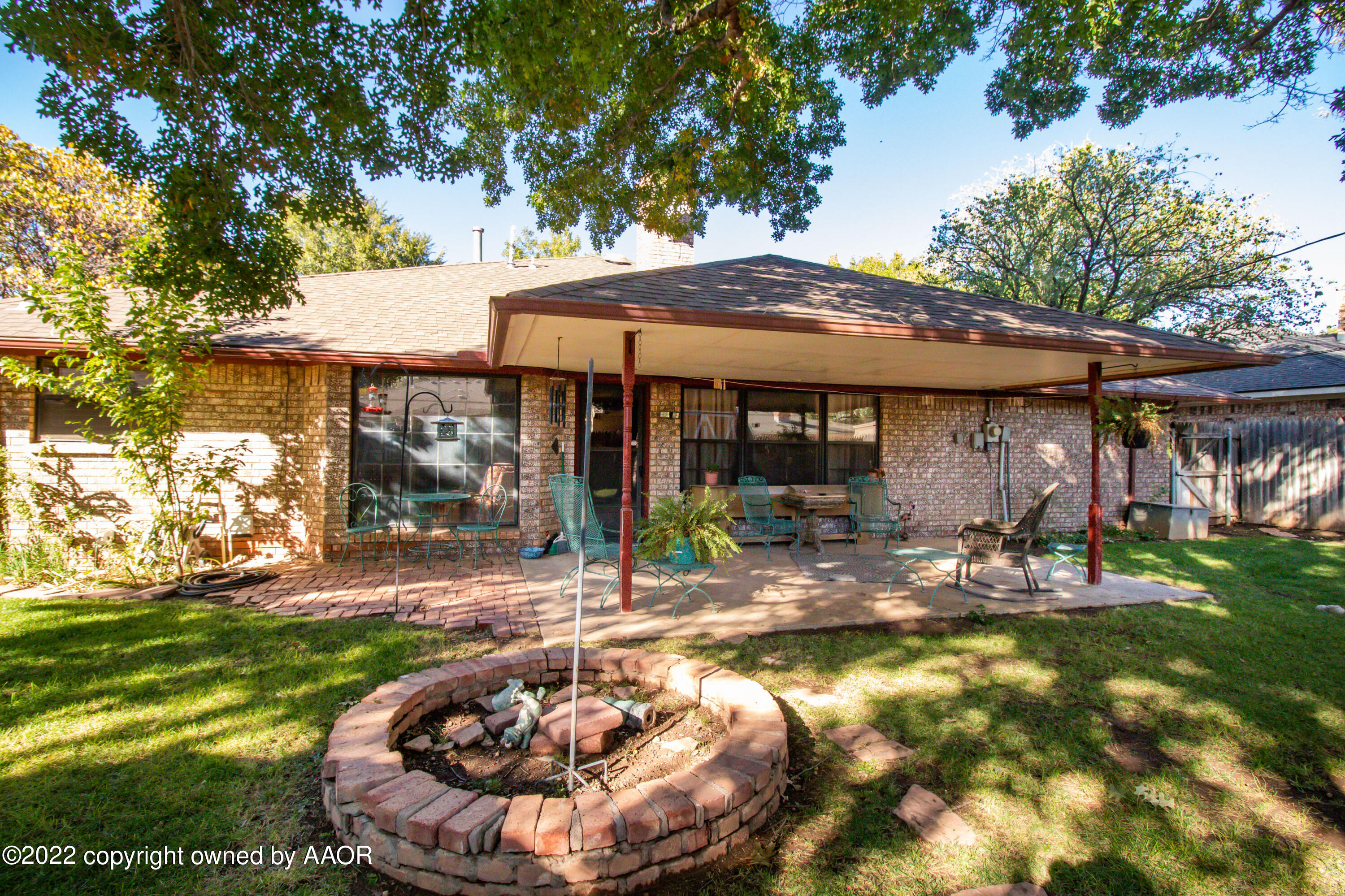 7707 Farrell Drive Amarillo, TX 79121 - Photo 30 of 35 covered patio