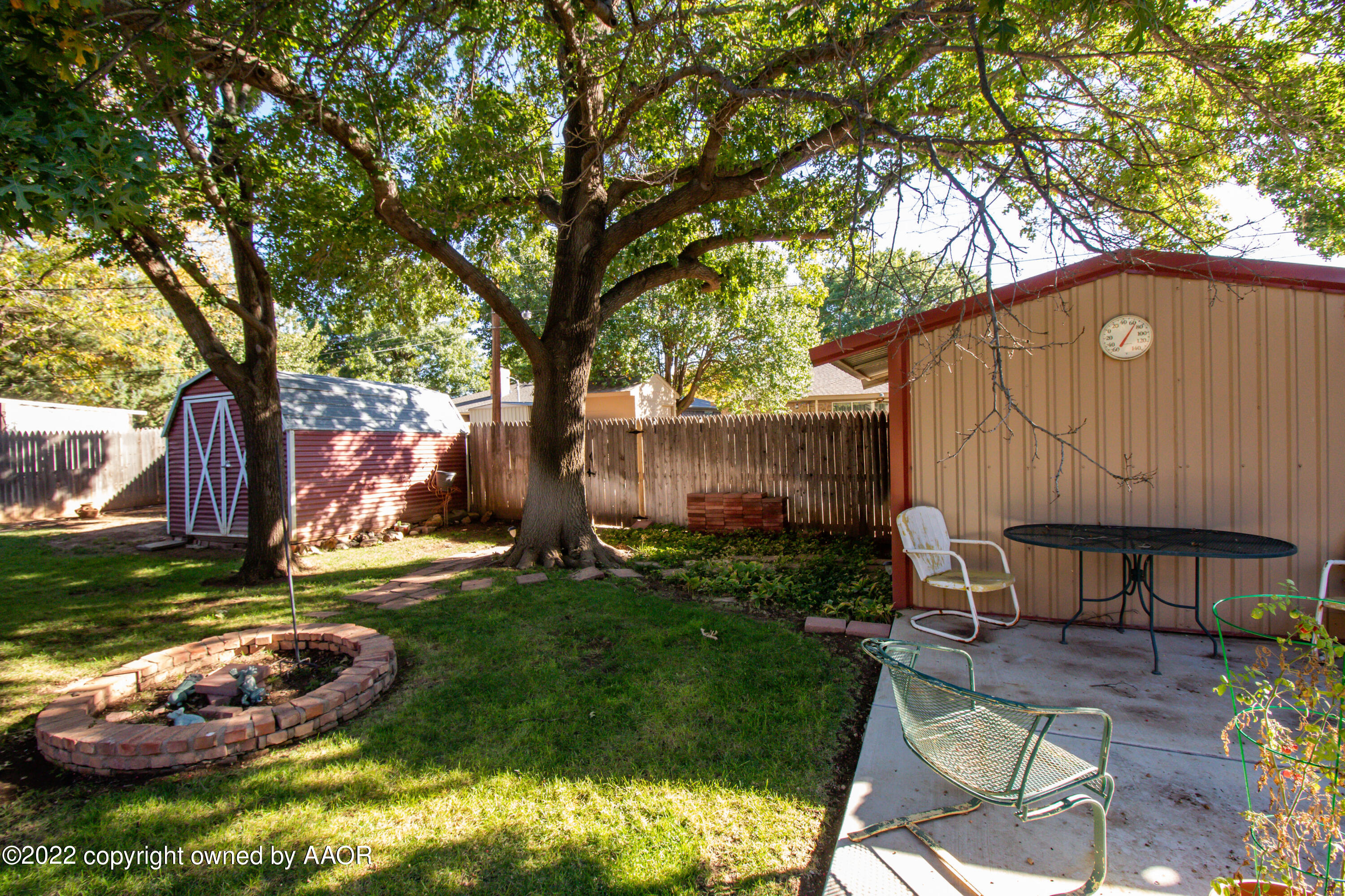 7707 Farrell Drive Amarillo, TX 79121 - Photo 33 of 35 backyard