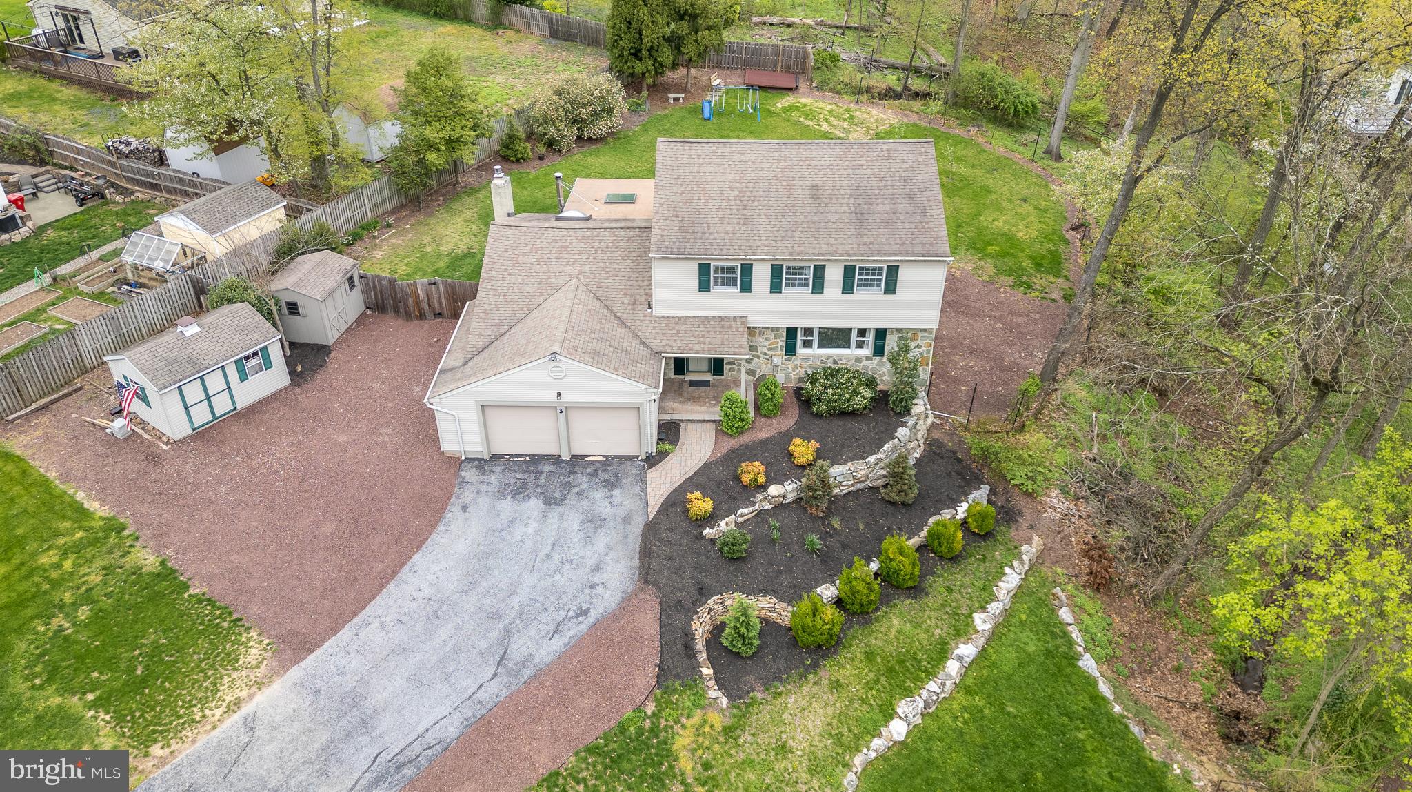 Aerial Front Perspective