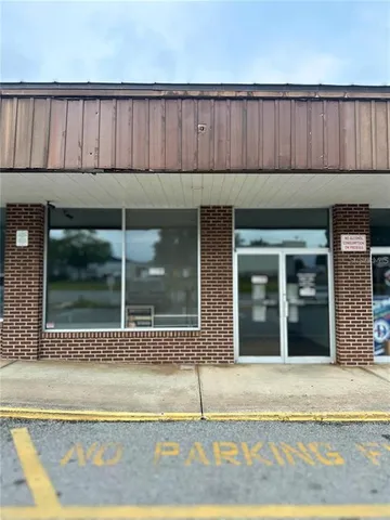 a view of a house with a space