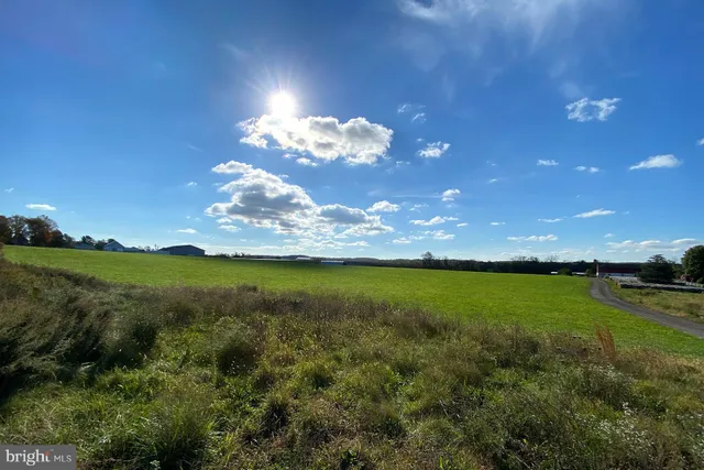 a view of a golf course with a lake