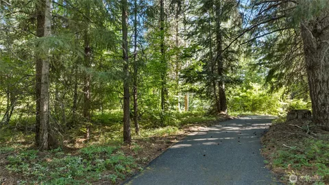 a view of outdoor space and trees