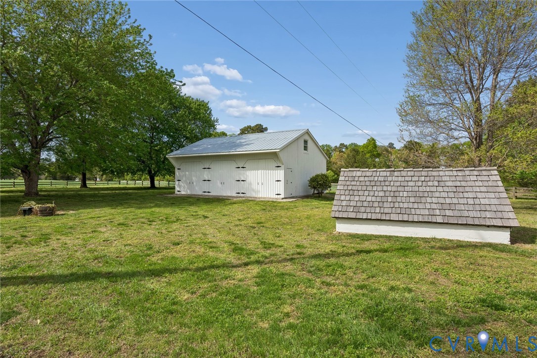 1685 Sweet Hall Road West Point, VA 23181 - Photo 11 of 47 The barn is built with ALL CEDAR and a metal roof.
