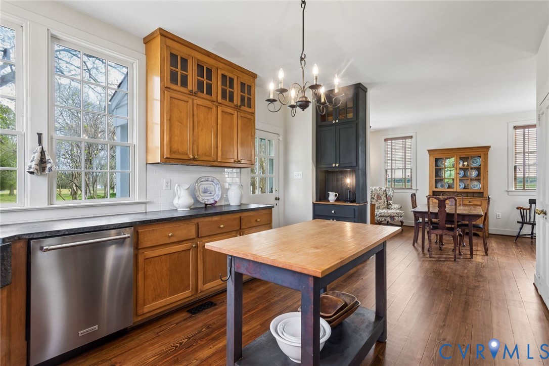 1685 Sweet Hall Road West Point, VA 23181 - Photo 23 of 47 The modern kitchen, eat in breakfast room and sitt