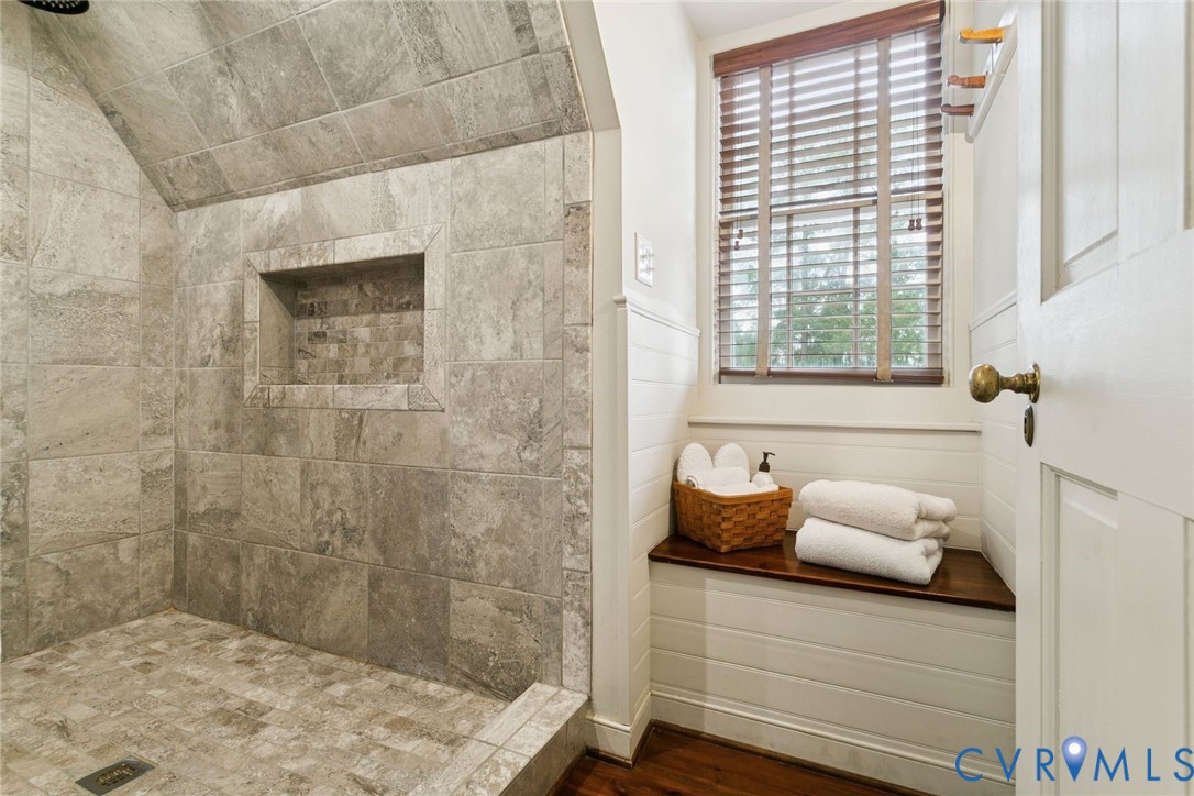 1685 Sweet Hall Road West Point, VA 23181 - Photo 32 of 47 The second floor primary shower.