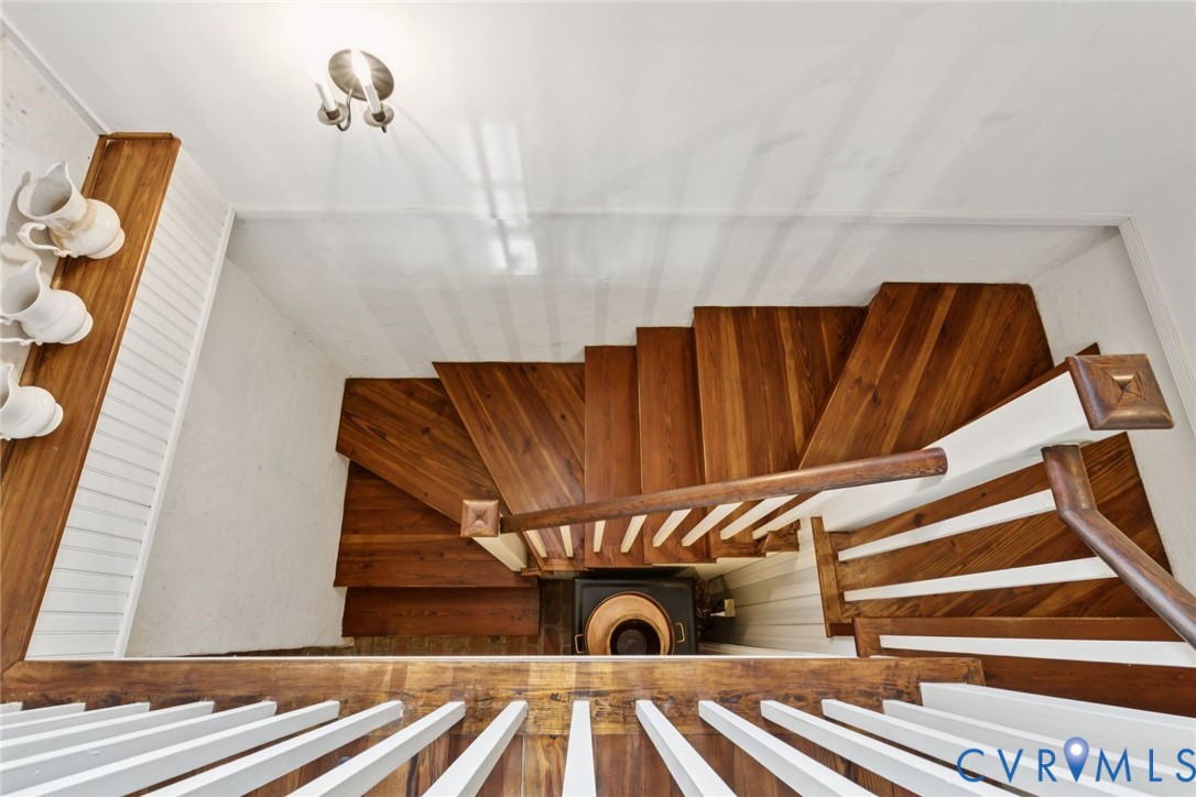 1685 Sweet Hall Road West Point, VA 23181 - Photo 39 of 47 The steps down to The Tavern in the English baseme