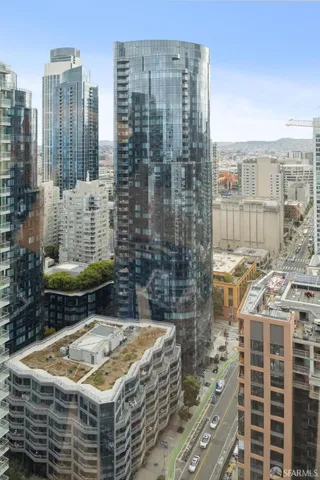 a view of a balcony with an ocean view