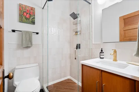 a bathroom with a sink and a toilet