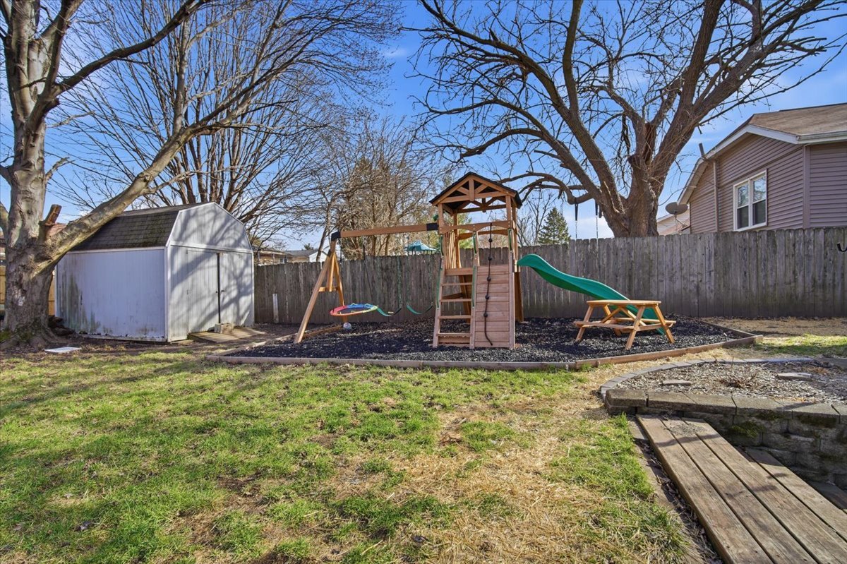 308 Columbia Drive Normal, IL 61761 - Photo 29 of 30 a view of a house with backyard