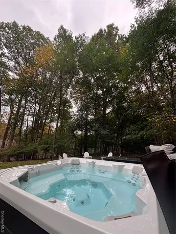 a backyard of a house