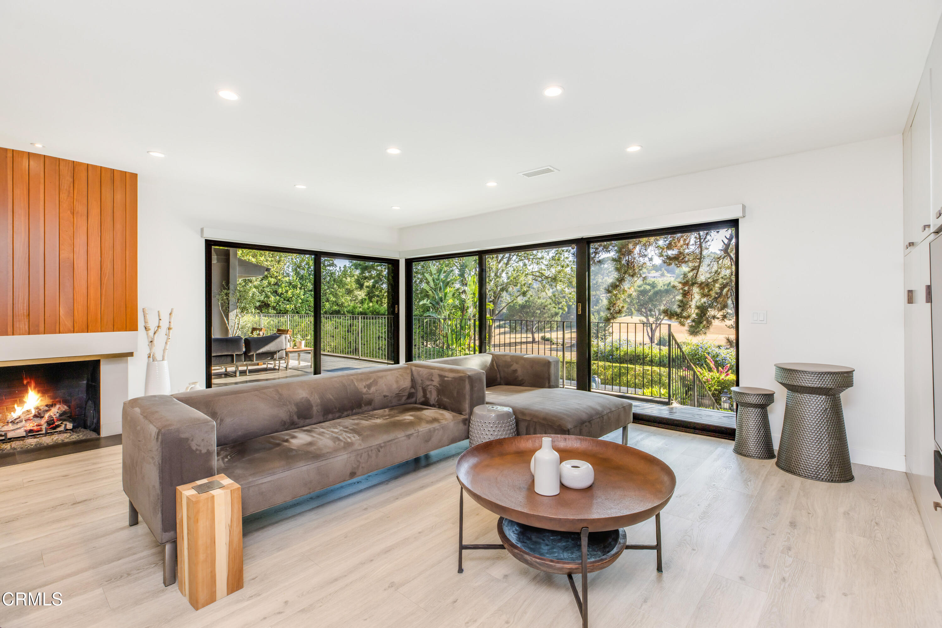1240 Chateau Road Pasadena, CA 91105 - Photo 11 of 45 a living room with furniture and a large window