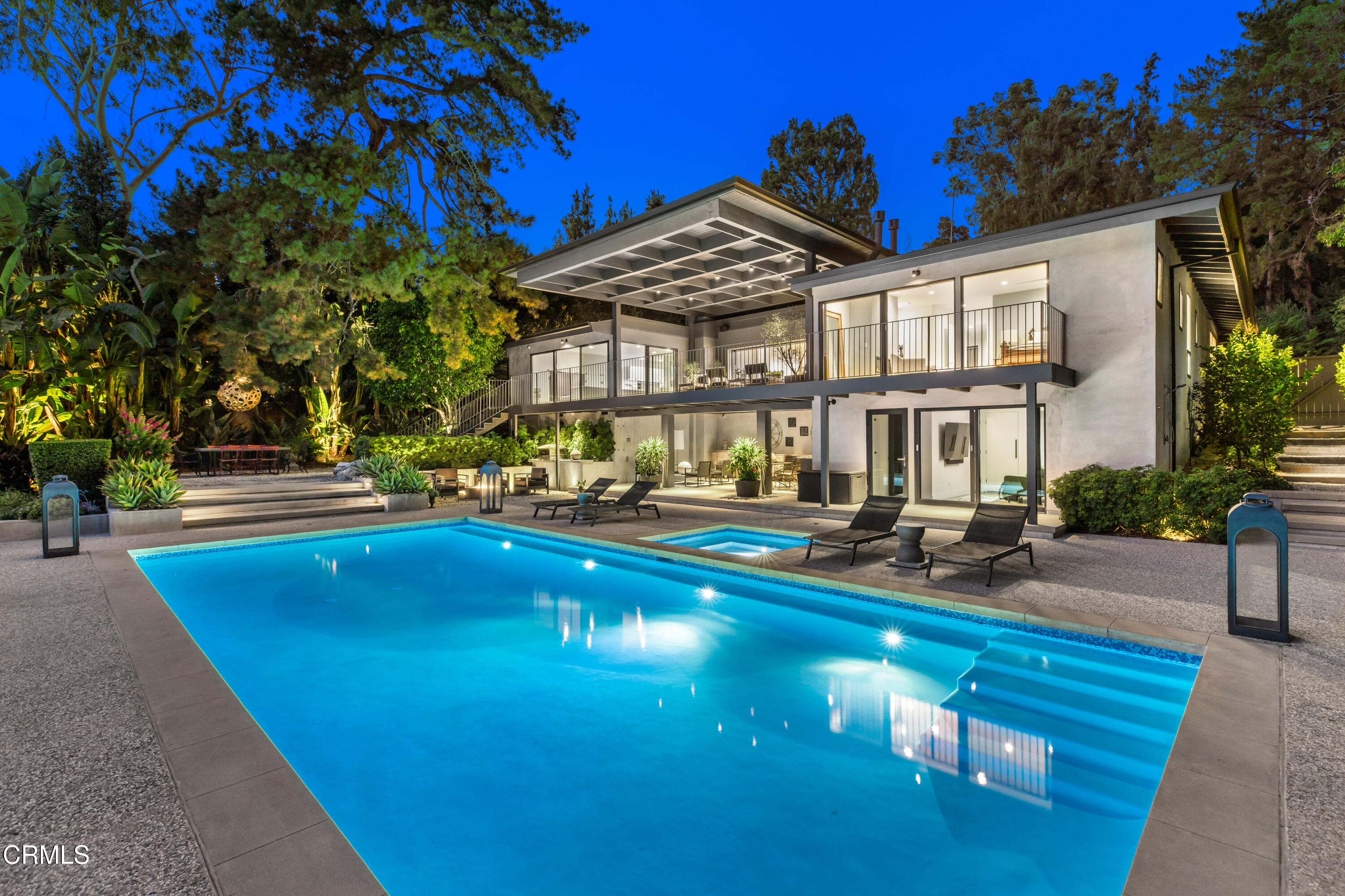 1240 Chateau Road Pasadena, CA 91105 - Photo 6 of 45 a view of pool with outdoor seating