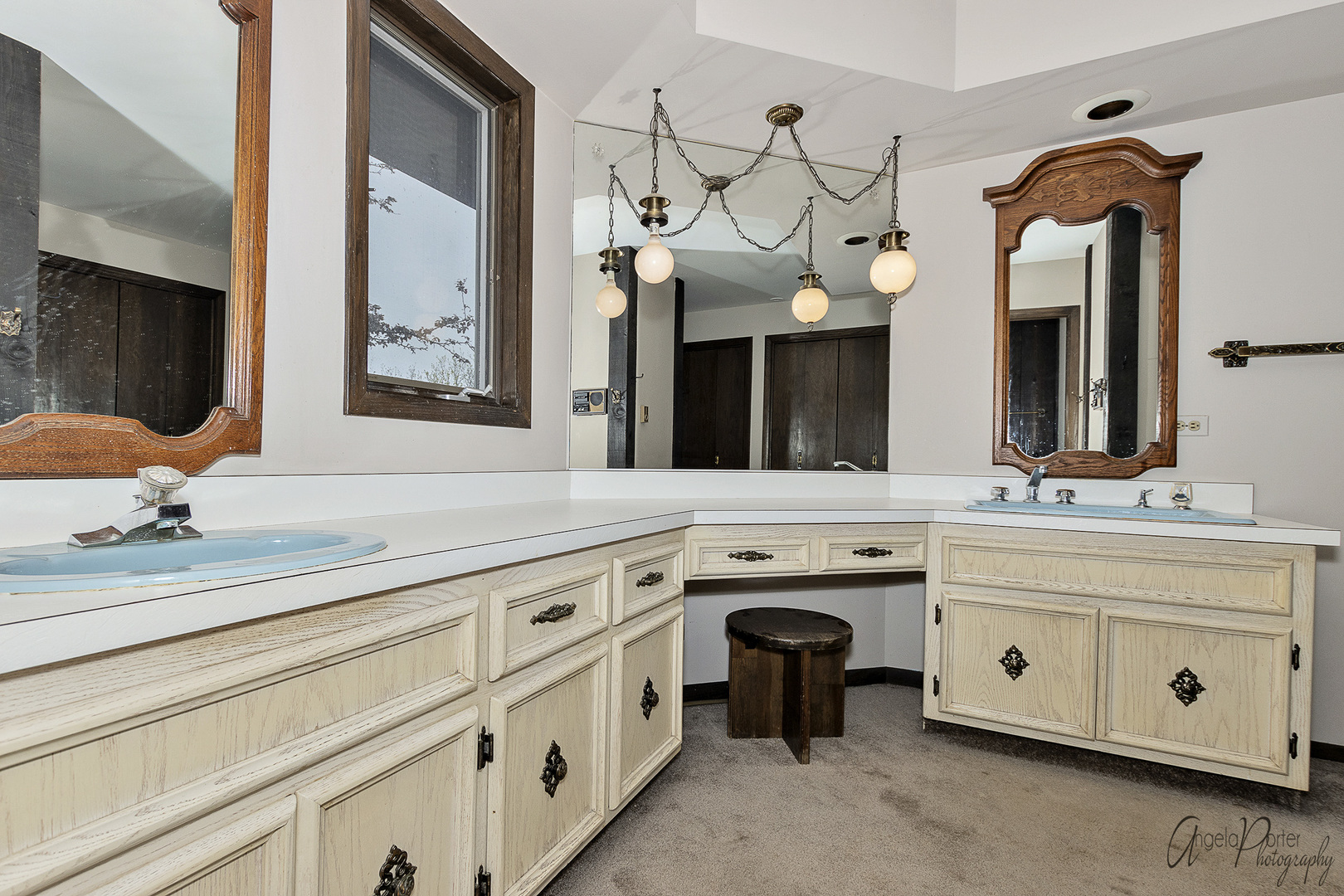 9920 Voss Road Marengo, IL 60152 - Photo 29 of 41 a bathroom with a sink vanity and mirror