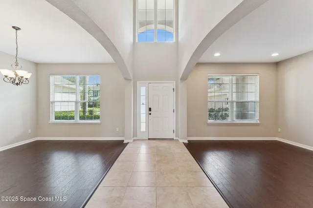 a view of livingroom with hardwood floor and window