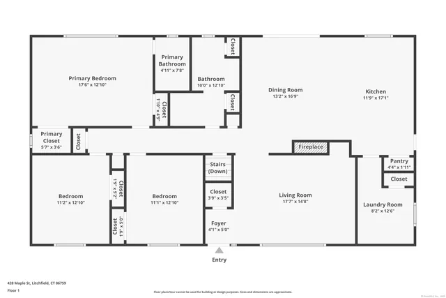 $4,100 | 428 Maple Street, Litchfield, CT 06759