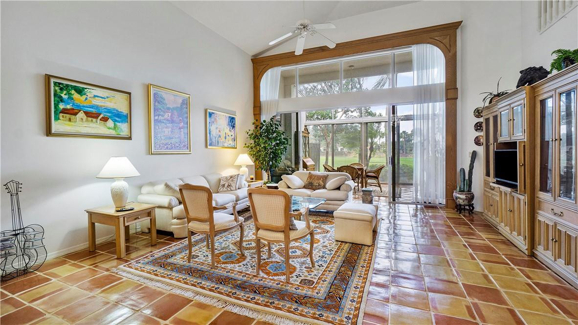 17210 Boca Club Boulevard, Unit 103 Boca Raton, FL 33487 - Photo 4 of 33 Valulted celings in spacious Living Room