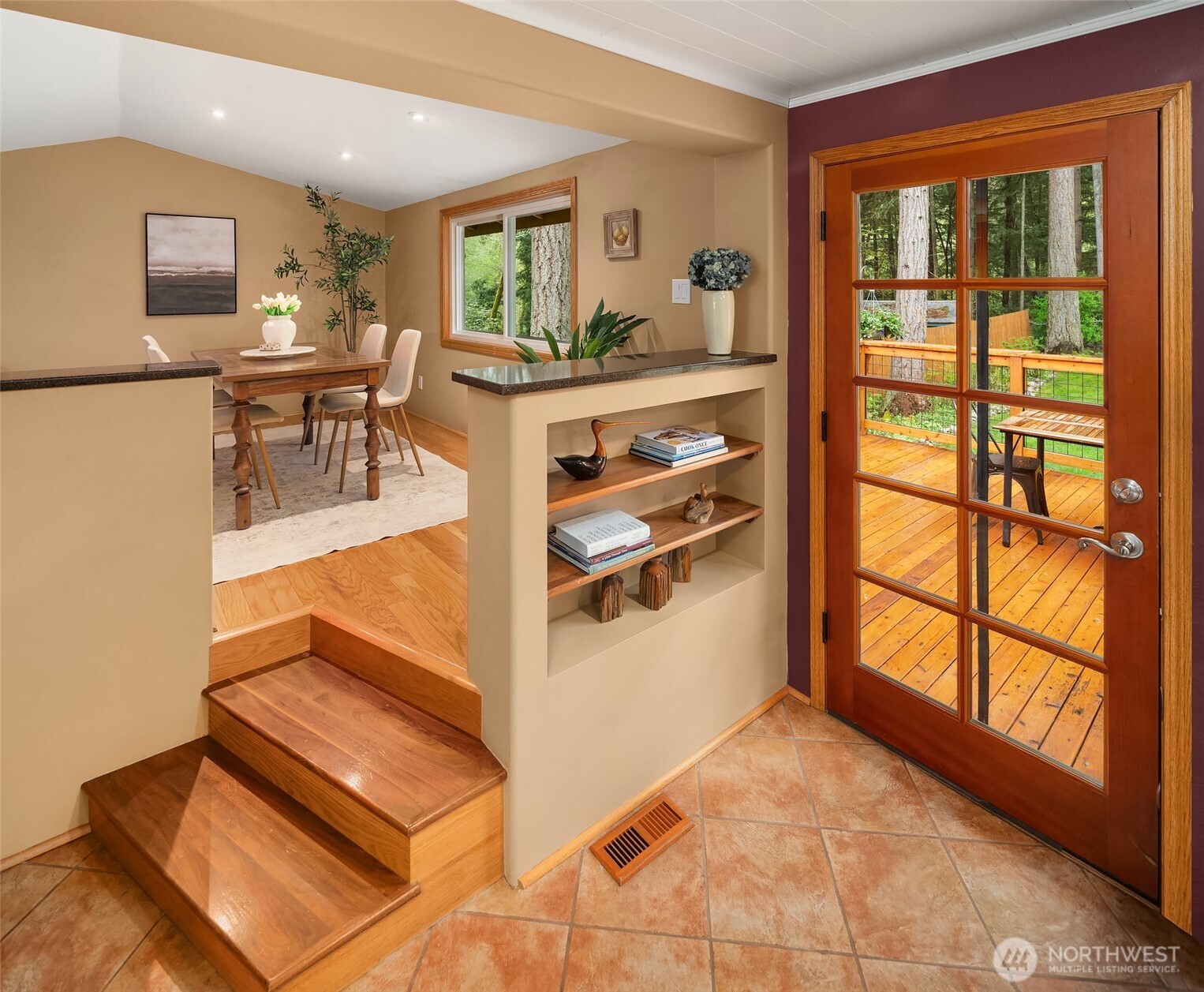 19047 87th Place Southwest Vashon, WA 98070 - Photo 11 of 23 a view of kitchen with furniture and large window