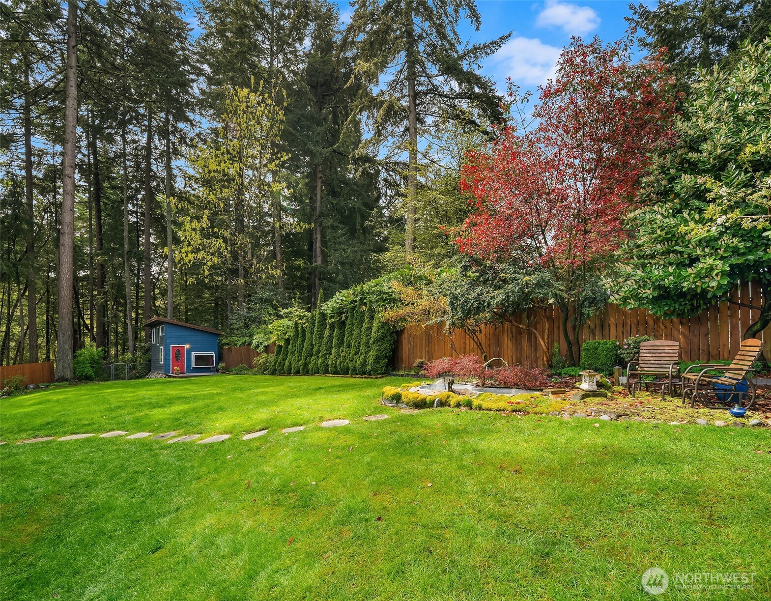 19047 87th Place Southwest Vashon, WA 98070 - Photo 21 of 23 a view of a park with large trees
