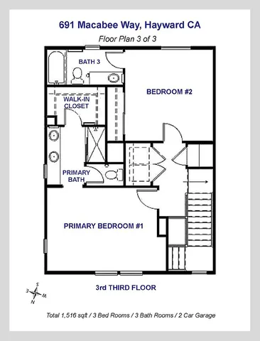 $820,000 | 691 Macabee Way, Hayward, CA 94541