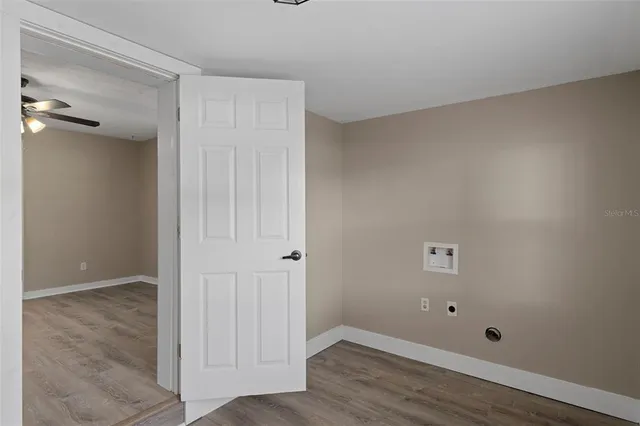 wooden floor in an empty room
