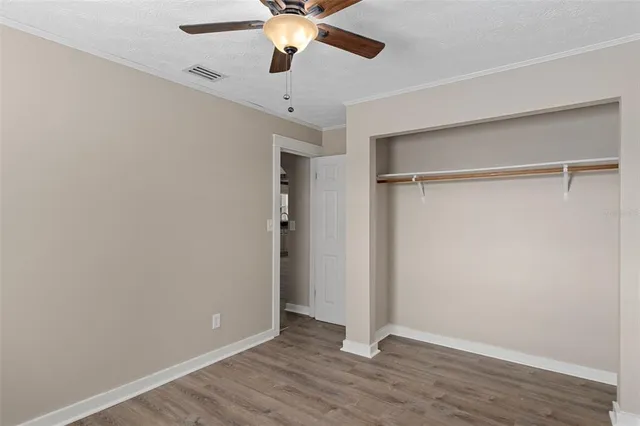 wooden floor in an empty room