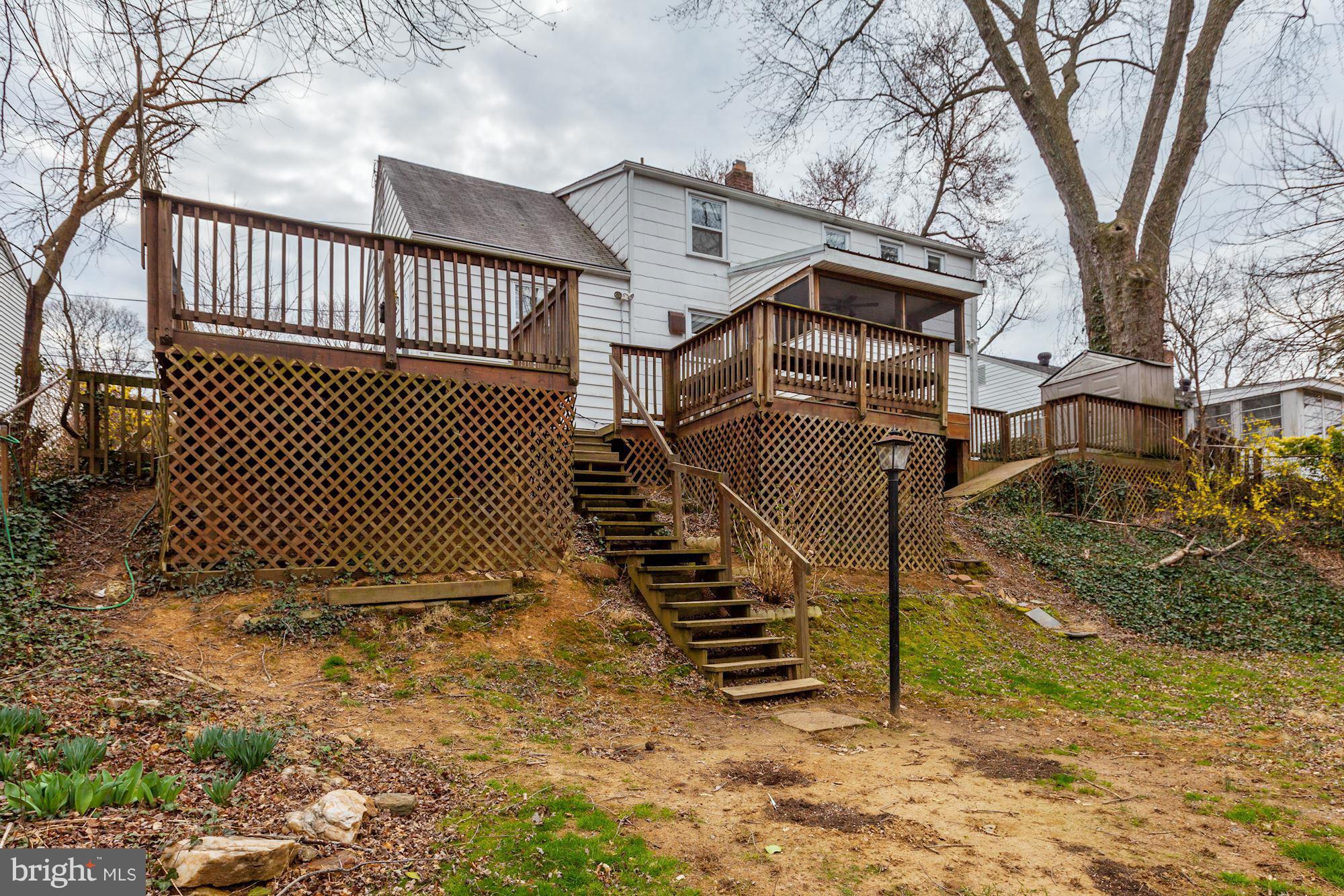 2515 Mason Street Silver Spring, MD 20902 - Photo 29 of 30 a view of a house with a yard