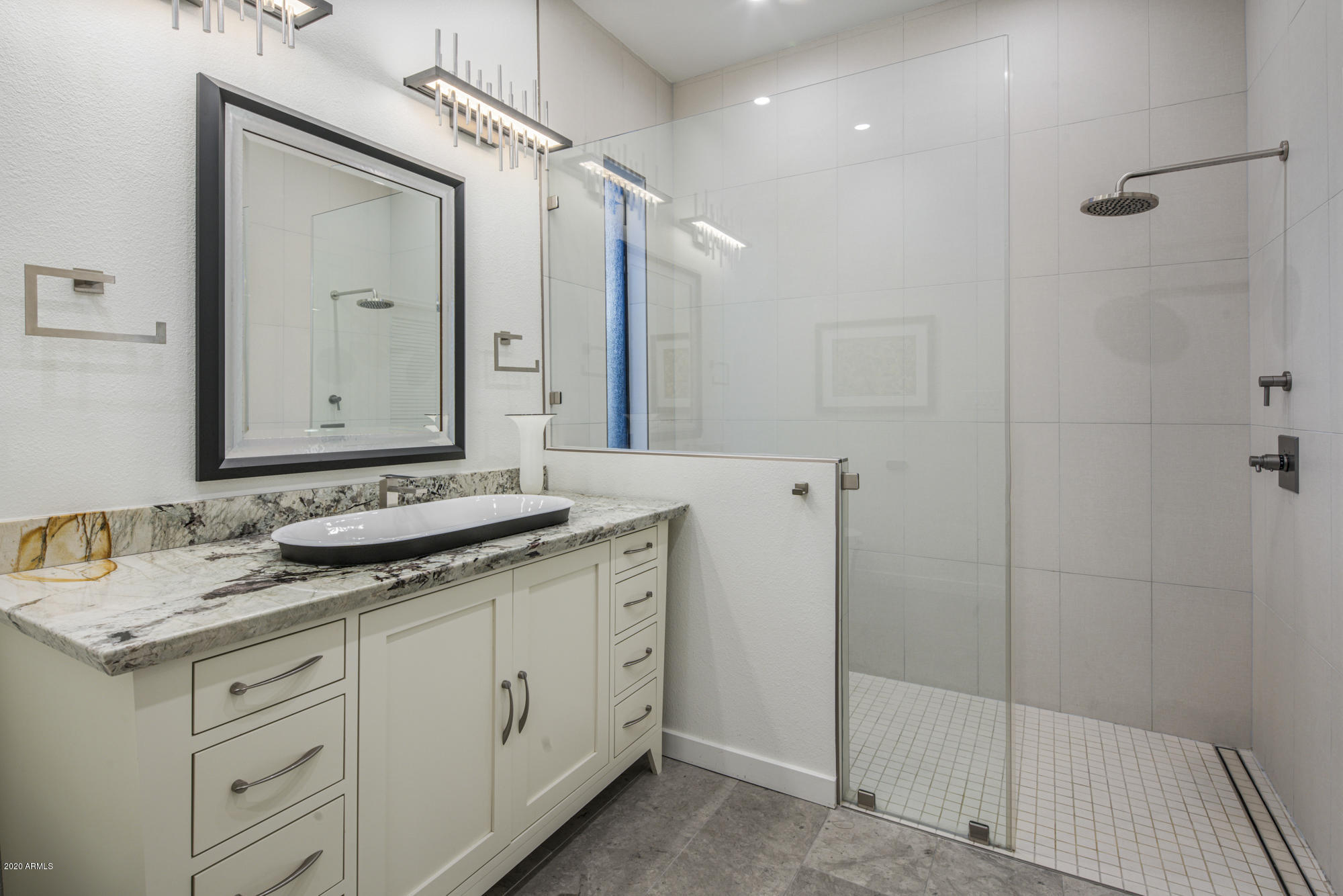 5646 North Scottsdale Road Paradise Valley, AZ 85253 - Photo 14 of 20 Master Bath with walk-in shower