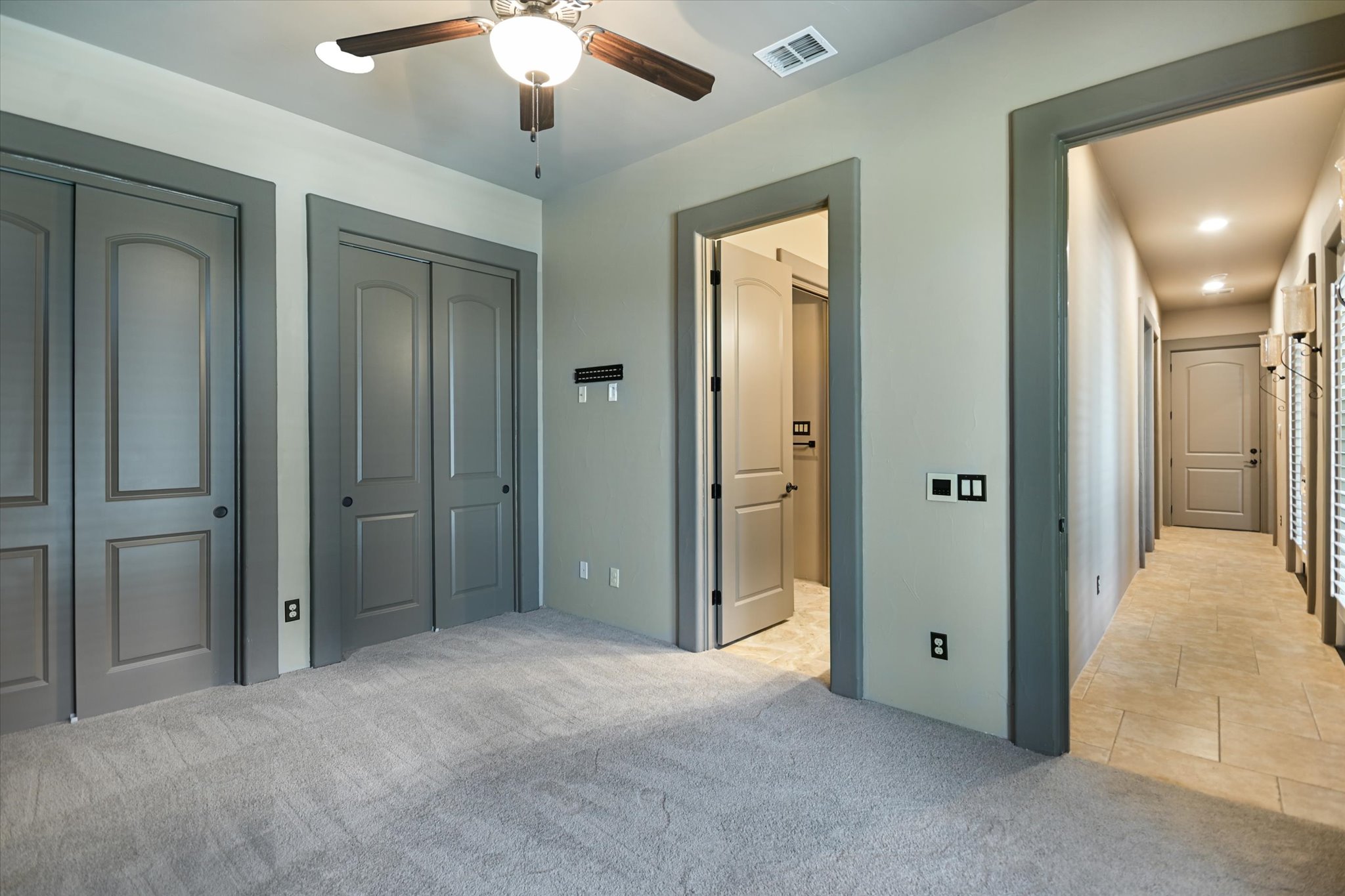 228 Puzzle Pass Spring Branch, TX 78070 - Photo 25 of 35 Secondary bedroom with great closet space. Hallway leads to main living area with