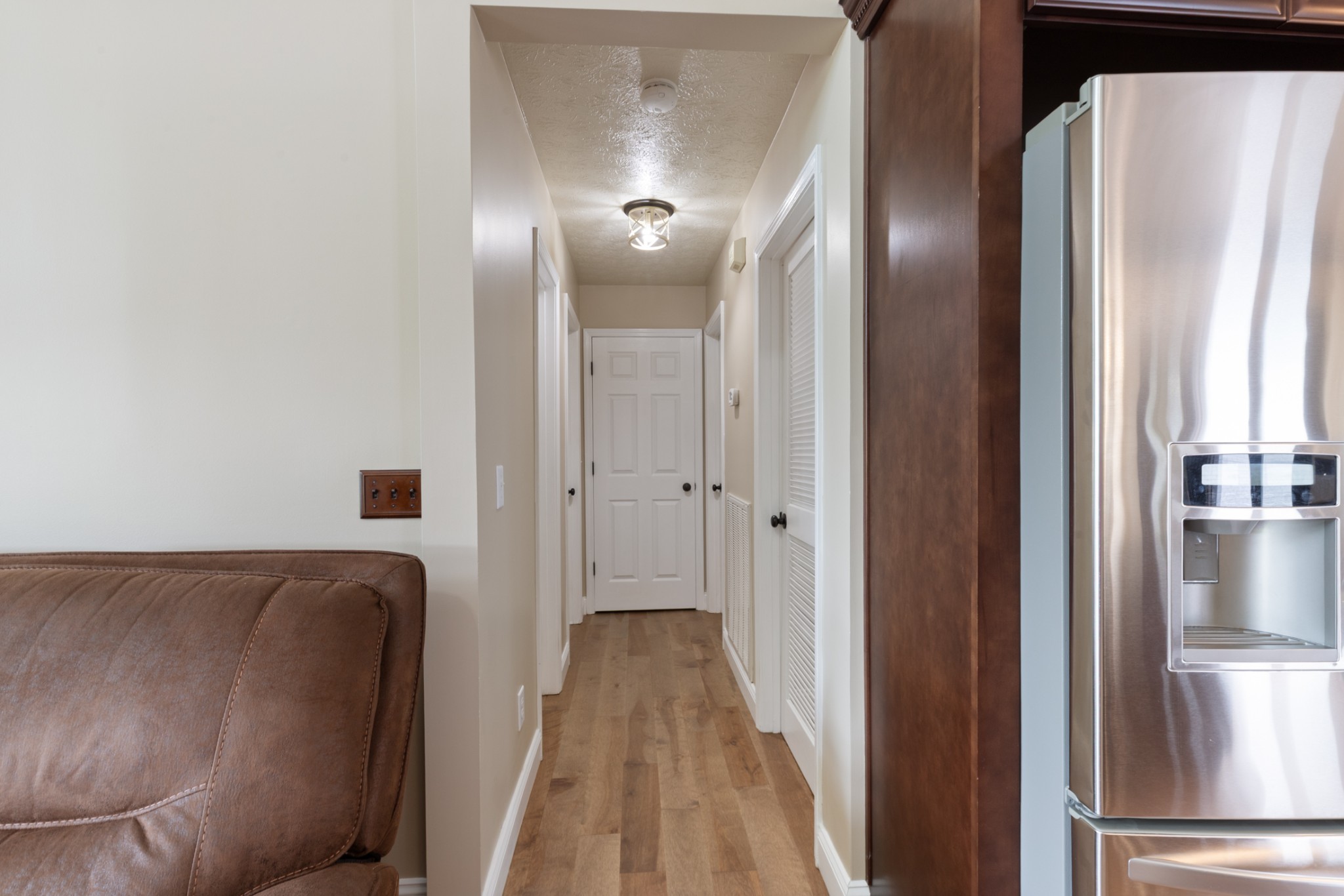 3791 Sylvia Road Dickson, TN 37055 - Photo 15 of 96 a view of hallway with wooden floor