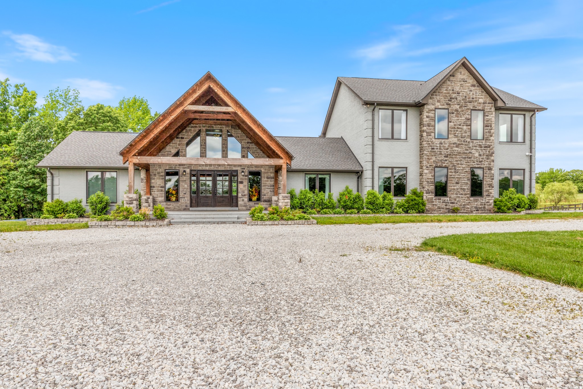 3791 Sylvia Road Dickson, TN 37055 - Photo 3 of 96 a front view of a house with a yard