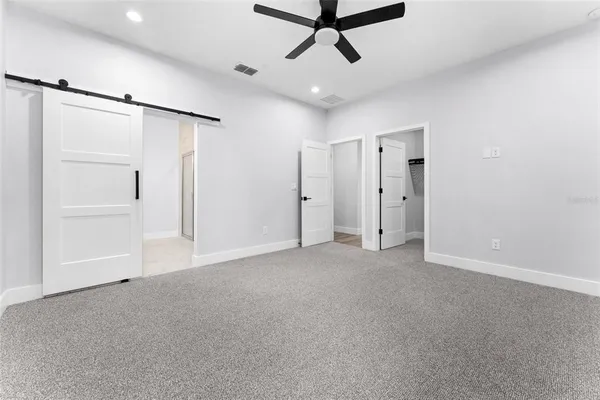 a view of empty room