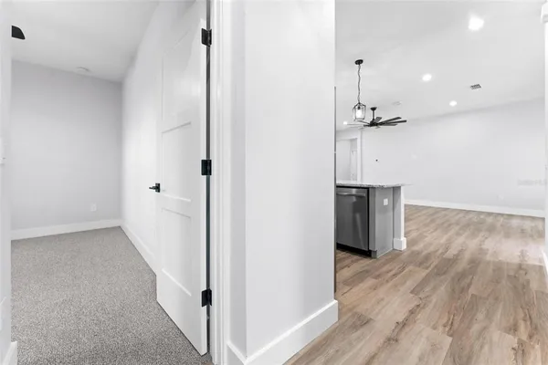 wooden floor in an empty room