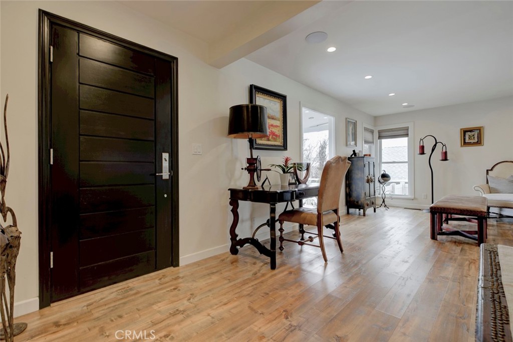 6911 Valmont Street Tujunga, CA 91042 - Photo 7 of 55 a view of a livingroom with furniture and a flat screen tv