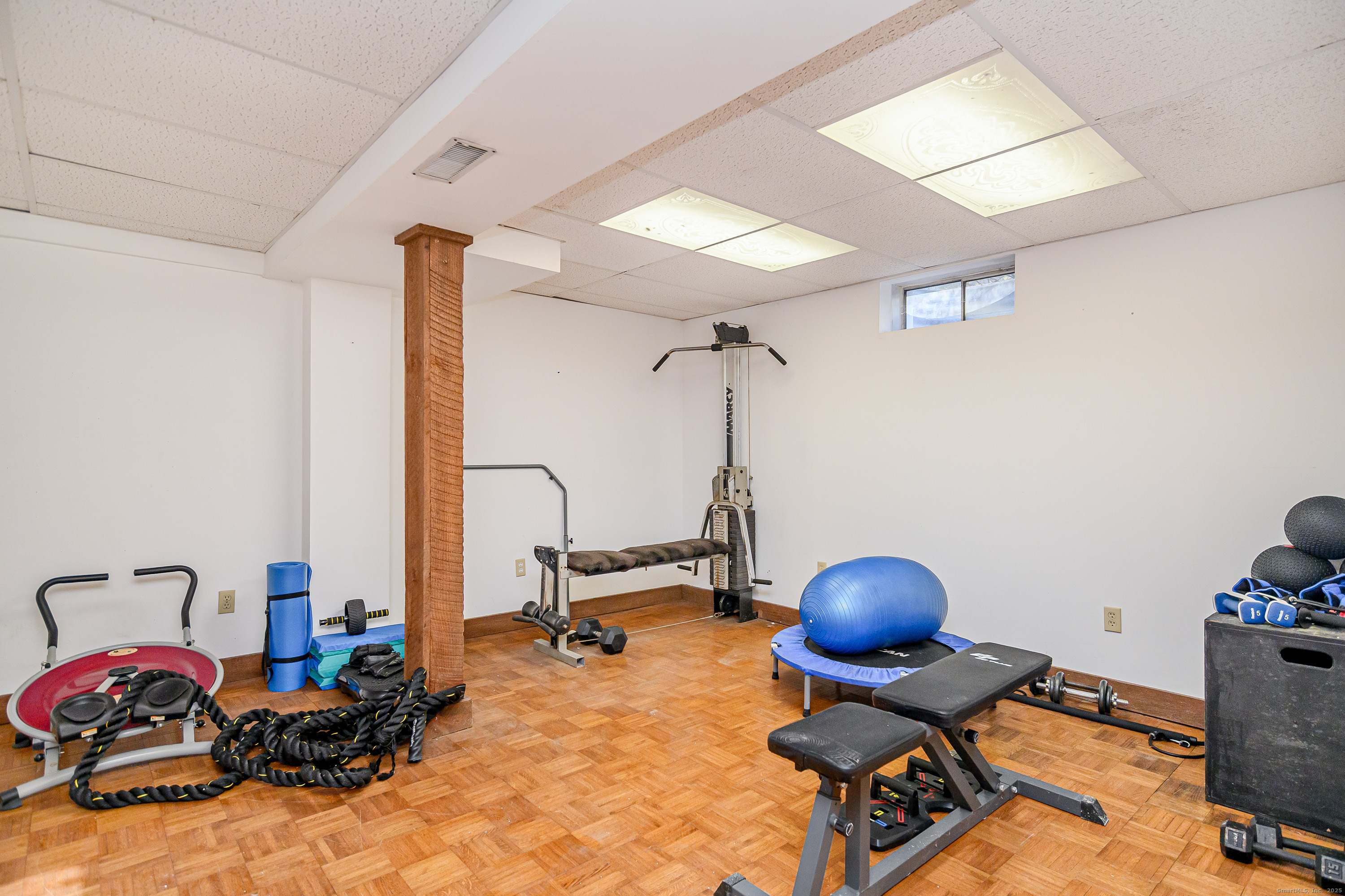 14 Concord Ridge Road Newtown, CT 06482 - Photo 30 of 40 a view of a room with gym equipment