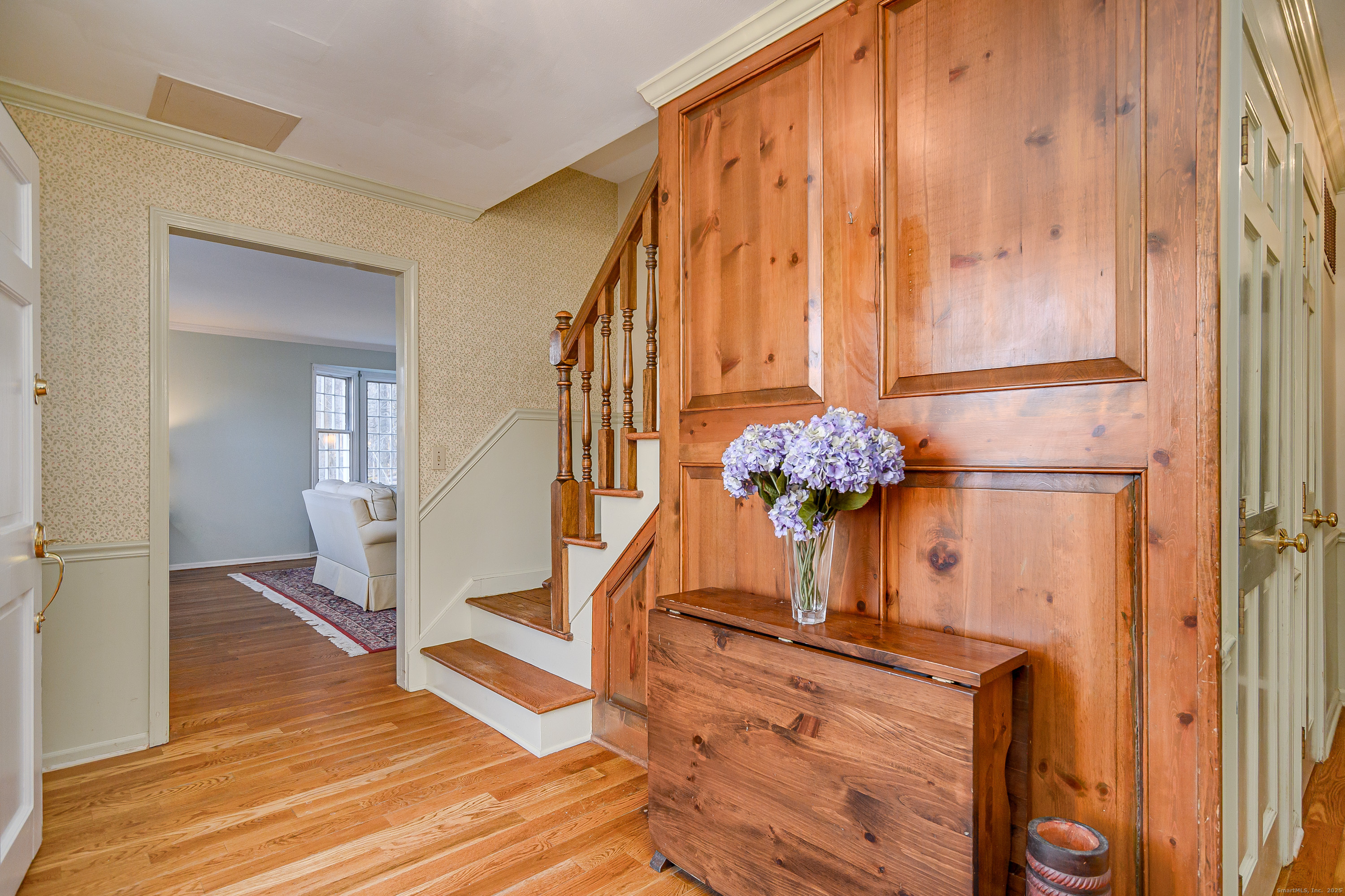 14 Concord Ridge Road Newtown, CT 06482 - Photo 3 of 40 a view of entryway with wooden floor