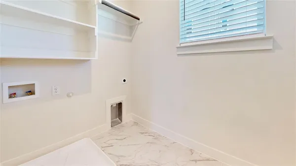 a view of empty room