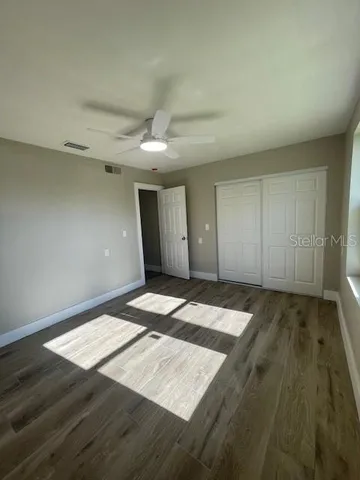 a view of wooden floor