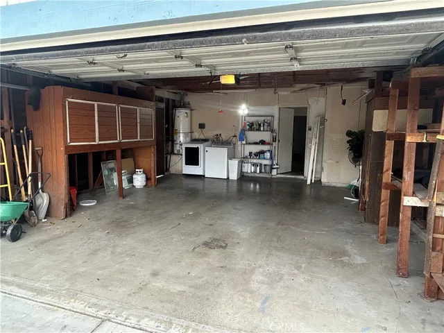 a view of a storage room