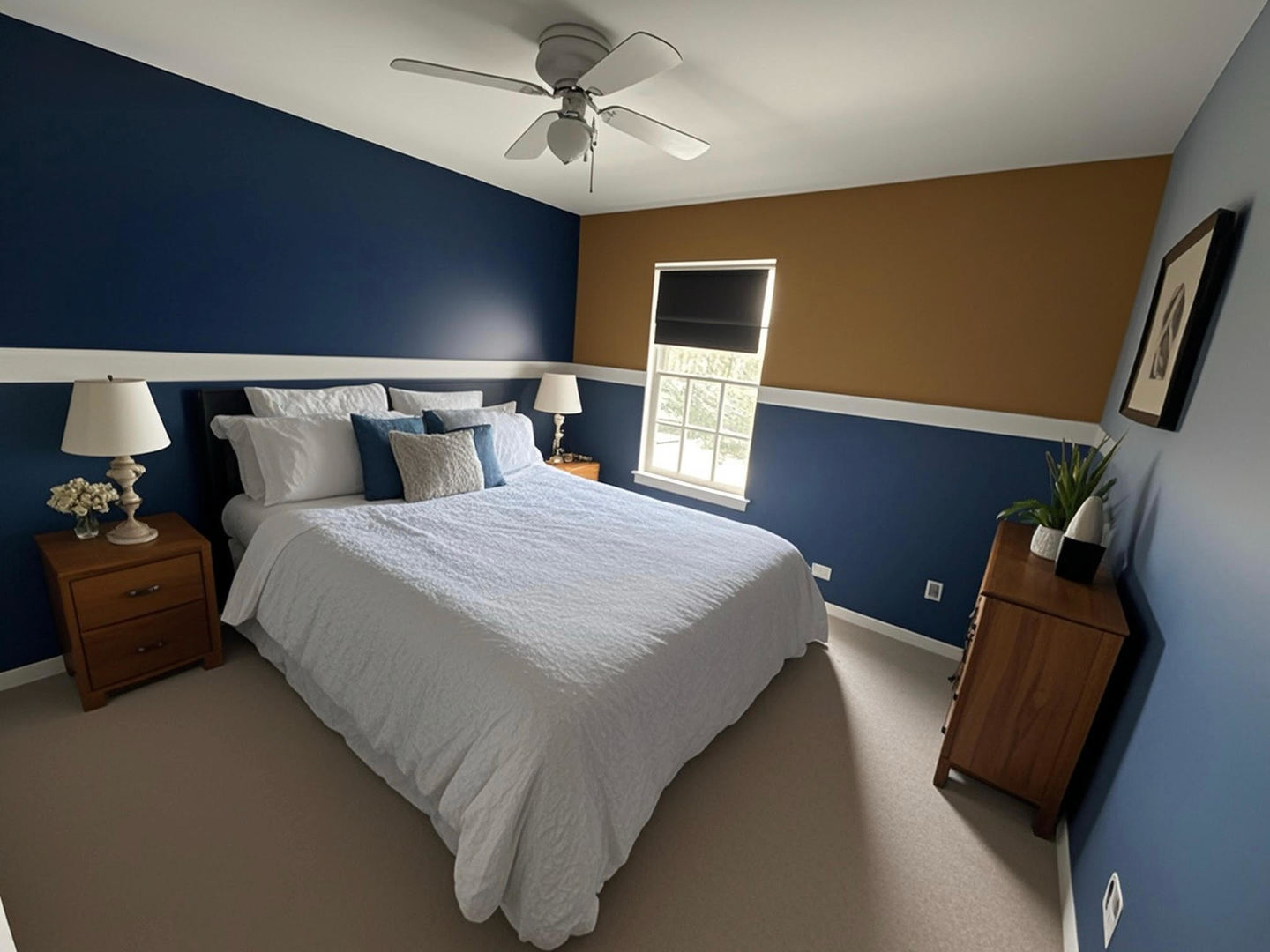 1116 Village Center Parkway Aurora, IL 60506 - Photo 9 of 16 a bed room with a bed and a television