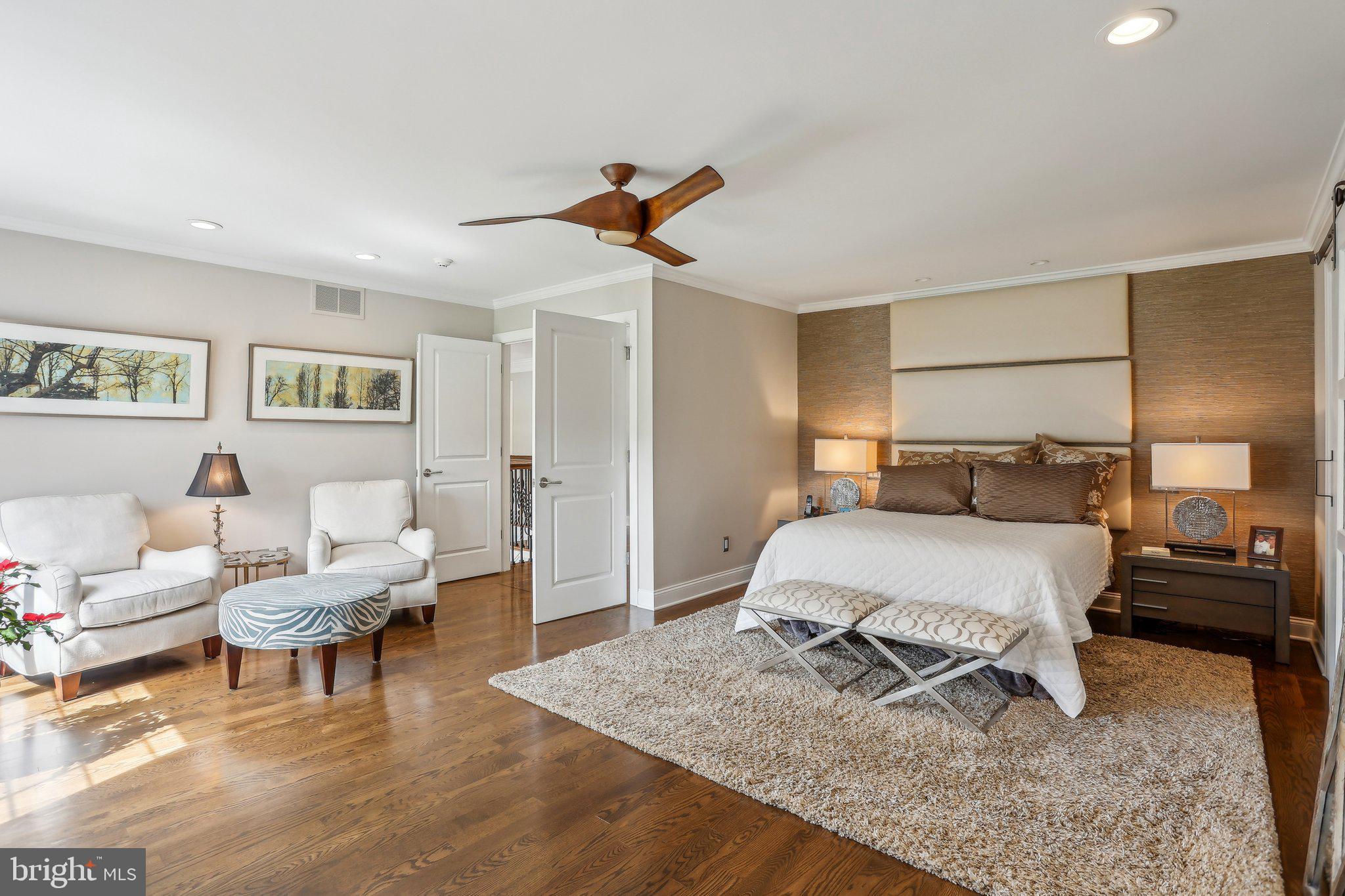 6 Stowe Drive Shamong, NJ 08088 - Photo 31 of 76 a bedroom with a bed and wooden floor